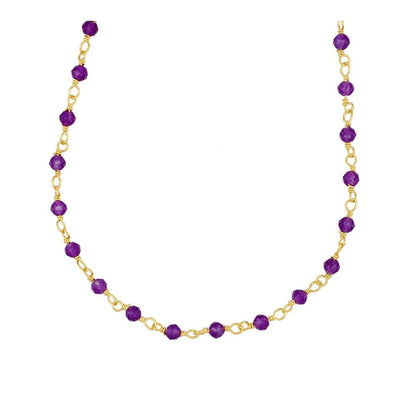 Collar Badalona oro - diferentes piedras