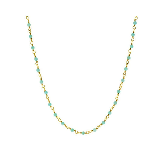 Badalona necklace with Amazonite