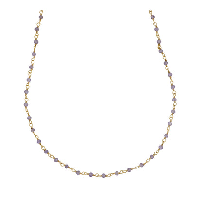 Badalona Necklace with Tanzanite