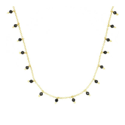 Premià gold necklace - different stones