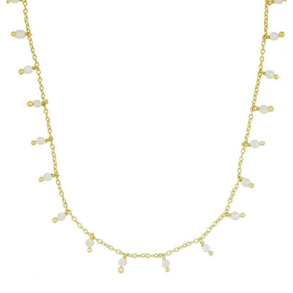 Premià gold necklace - different stones