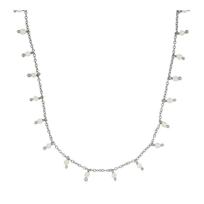 Premià silver necklace - different stones