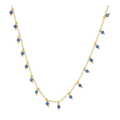 Premià gold necklace - different stones