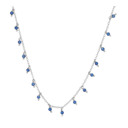 Premià silver necklace - different stones