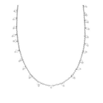 Premià silver necklace - different stones