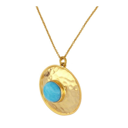 Tossa de Mar necklace with turquoise