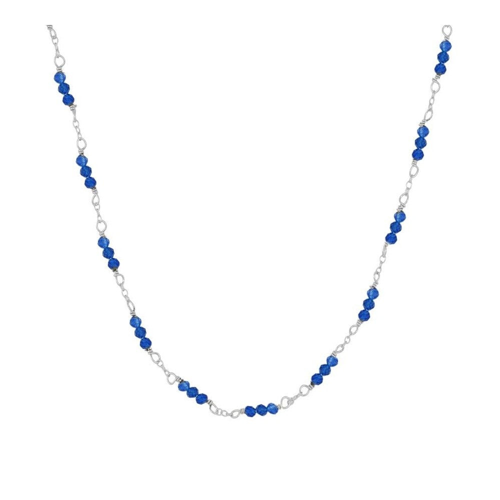 Ocata necklace with blue jade