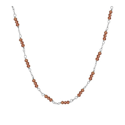 Ocata silver necklace - different stones
