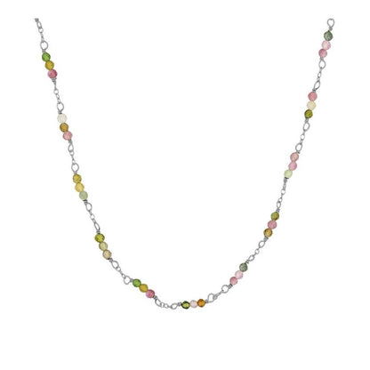 Ocata silver necklace - different stones