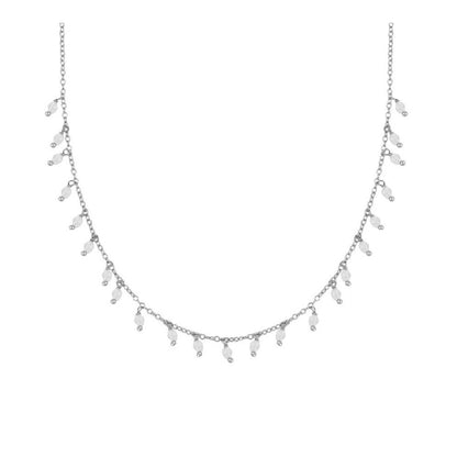 Montgat silver necklace - different stones