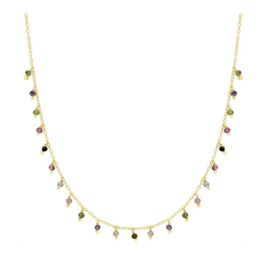 Montgat necklace with tourmaline