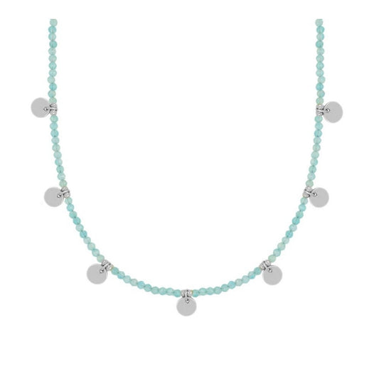 Alella silver necklace - different stones