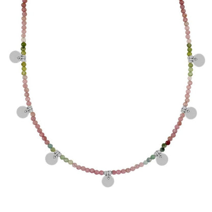 Alella silver necklace - different stones