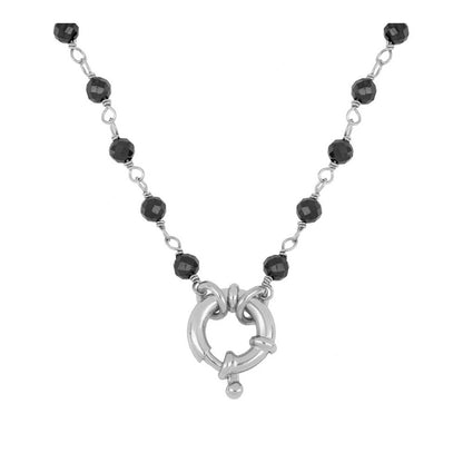 Cabrils silver necklace - different stones