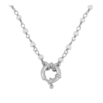 Cabrils silver necklace - different stones