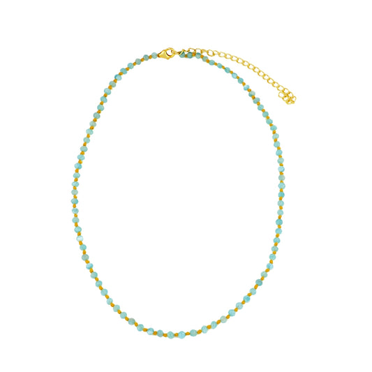 Mataró necklace with amazonite