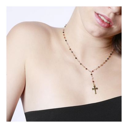 Badalona necklace with cross