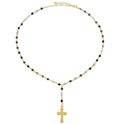 Badalona necklace with cross