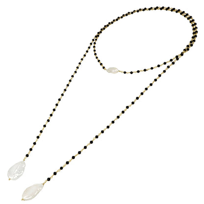 Blossom Gold Necklace - assorted stones