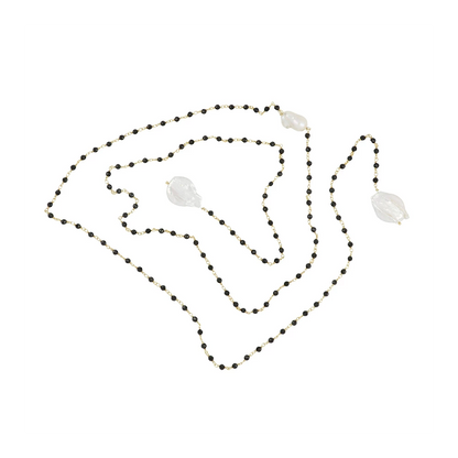 Blossom Gold Necklace - assorted stones