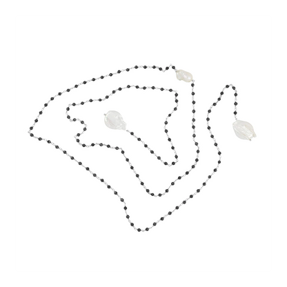 Blossom Silver Necklace - assorted stones