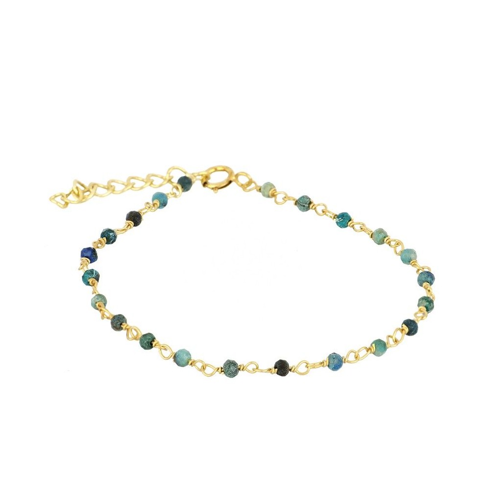 Badalona Bracelet with Chrysocolla