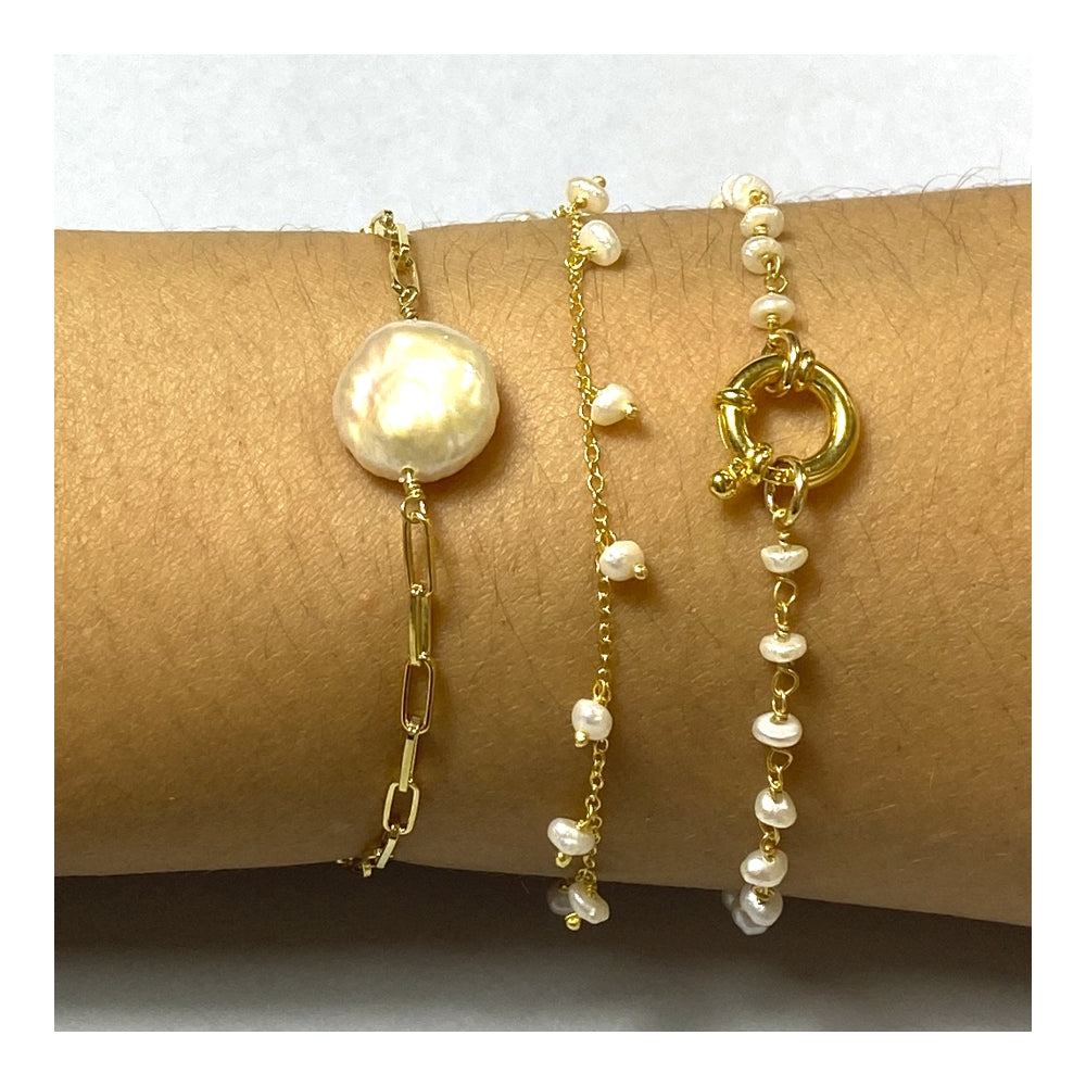 Montgat bracelet with pearl