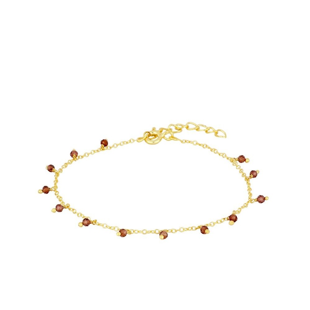 Montgat bracelet with Mozambique garnet