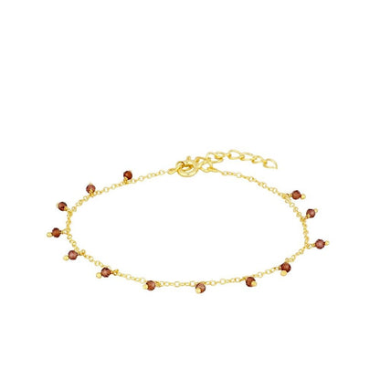 Premià gold bracelet - different stones