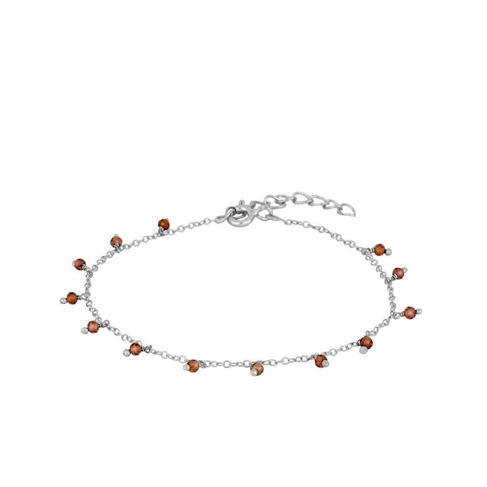 Montgat bracelet with Mozambique garnet