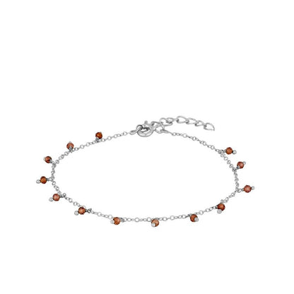 Premià silver bracelet - different stones
