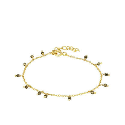 Premià gold bracelet - different stones