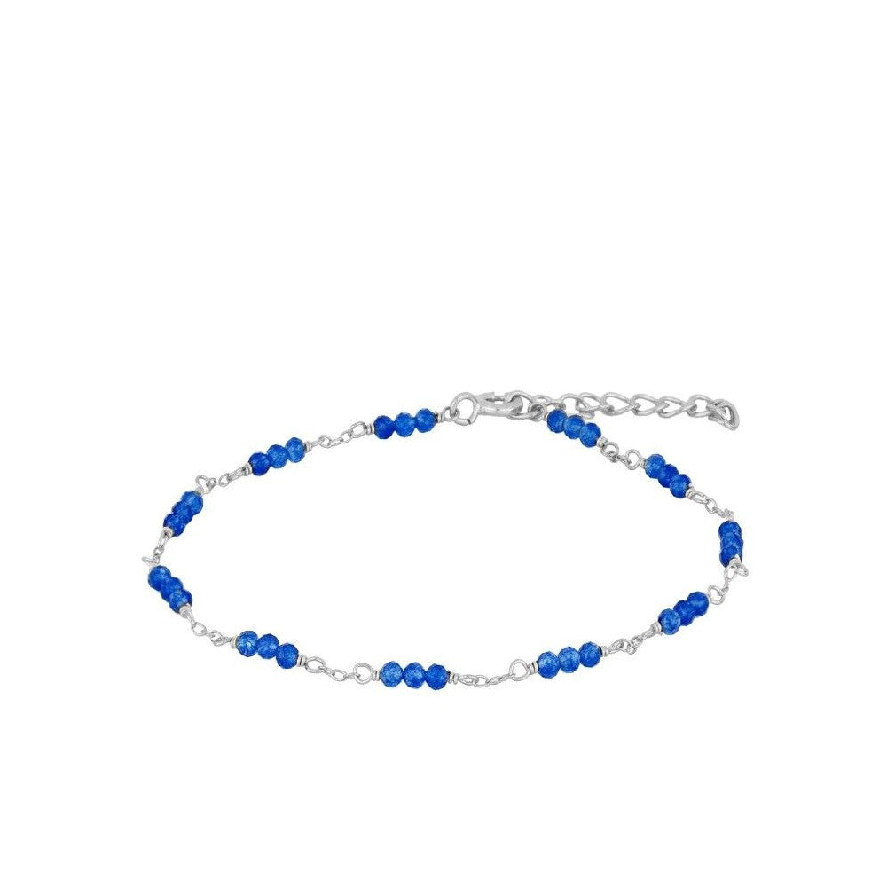 Pulsera Ocata con jade azul