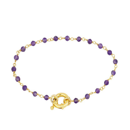 Cabrils gold bracelet - different stones