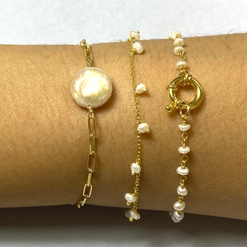 Cabrils Bracelet with Pearl