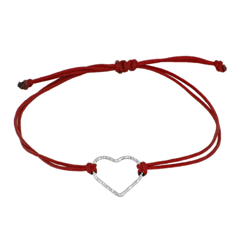 Pulsera love plata (más colores)