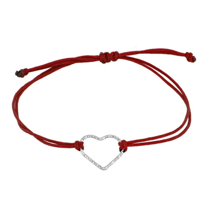Pulsera love plata (más colores)