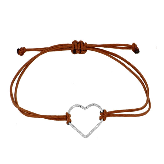 Pulsera love plata (más colores)
