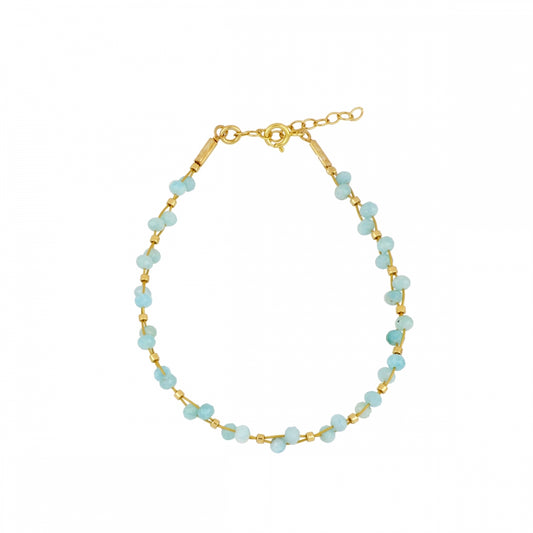 Llavaneres bracelet with amazonite